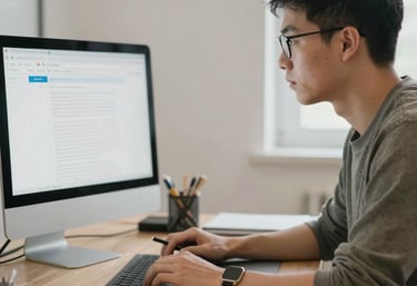 Close-up of a creative team brainstorming under neon yellow lighting in a dark room.