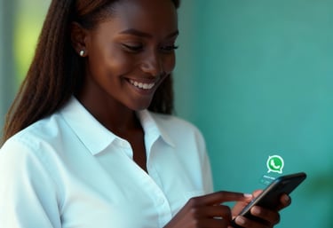 respostas rápidas, apoio gratuito, linguagem acessível e suporte direto via WhatsApp para acadêmicos