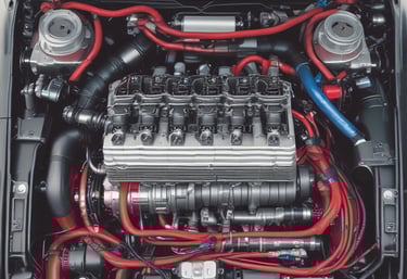 Technician carefully inspecting a car's body control module with diagnostic tools.
