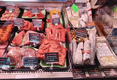 Carne fresca di bovino
