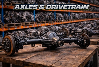 Quality Used Axles and Drivetrain For Sale