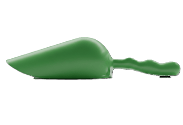 Green HACCP scoop for fruit and vegetables. Food safety compliant.