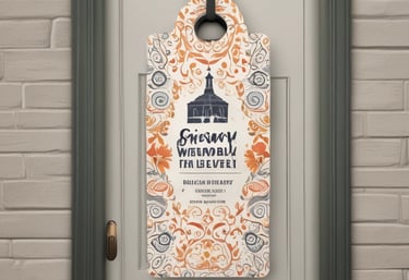 Custom printed t-shirts and books displayed neatly on a table.