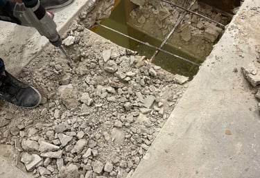 Trémis - maçonnerie démolition - gravats