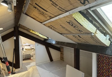 Isolation - combles - laine de verre - isover