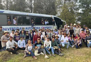 Visita de campo de Estudiantes de la Universidad Autónoma Chapingo 