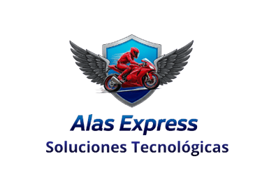 logotipo alas express soluciones tecnologicas
