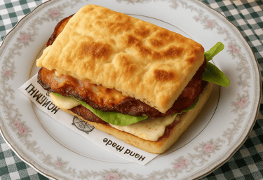 focaccia alla porchetta forno rosso