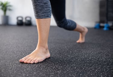 Exercice de rééducation