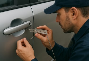 Non destructive vehicle entry