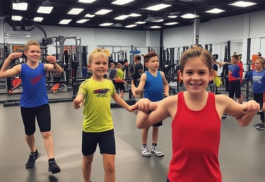 Close-up of a trainer explaining a personalized workout plan to a client.