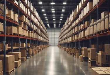 A warm, inviting online shopping scene with happy customers browsing premium products.