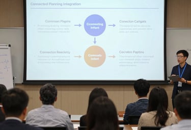 Team collaborating over data platforms with Kinaxis RapidResponse on screen.