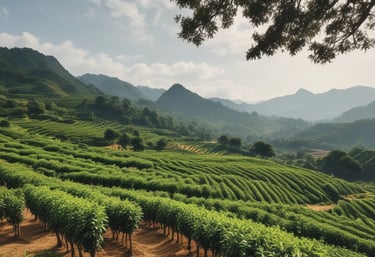 Photo of Blue Blaze Limited team discussing trade deals in a modern Hong Kong office.