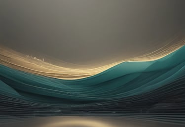 Close-up of a music producer's hands adjusting vintage mixing console knobs in a dimly lit studio with warm, cinematic lighting.