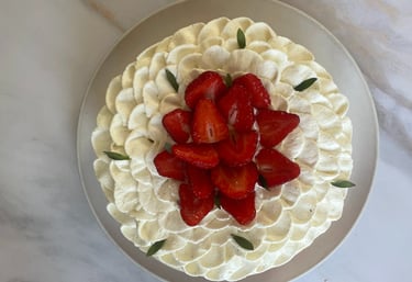 gateau fraise lille fraisier