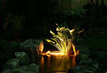 water feature LED light