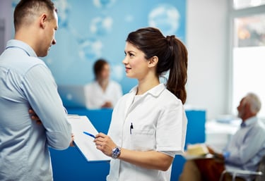 Dr. med. Hauber, Betriebsarzt in München