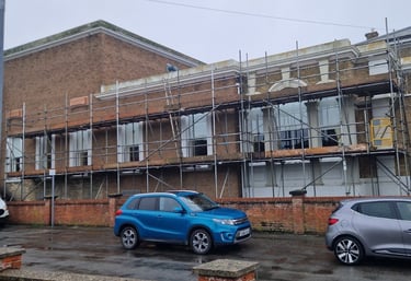Large scale scaffolding solutions by R and C Scaffolding Services Ltd.