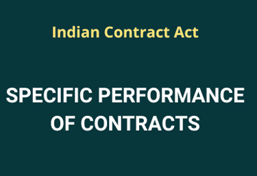 Specific Performance of Contracts: Advocate Harshit Sachar Ludhiana