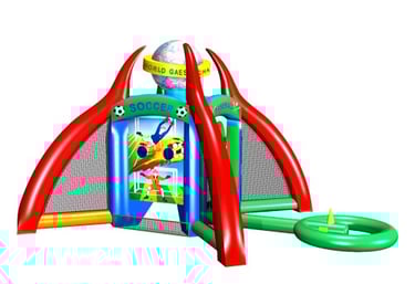 4 in 1 sports inflatable game