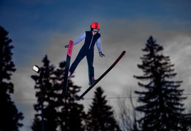 Activités sensationnelle de Saut à Ski à Autrans-Méaudre en Vercors
