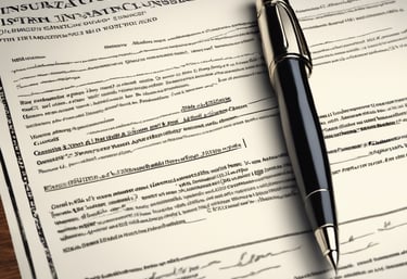 a magnifying glass sitting on top of a piece of paper