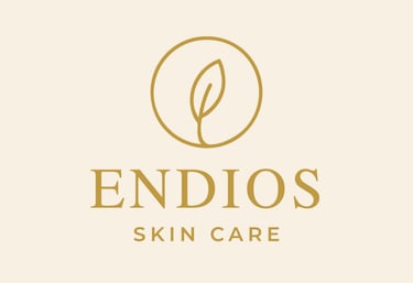 ENDIOS logo Powered by Bhudira | An in-house skincare brand