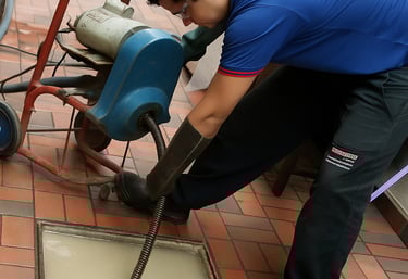 desentupimento de caixa de gordura