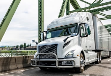 white big rig for regional or cross country full truckload shipping