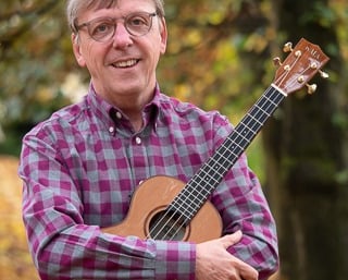 musician with a ukulele