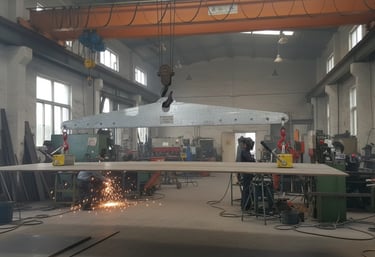 Lift Magnet on Spreader Beam In-use