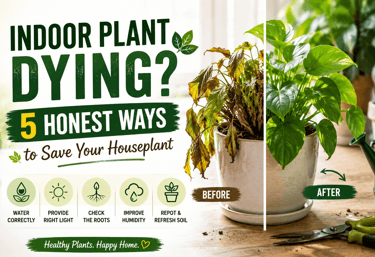 indoor plant dying