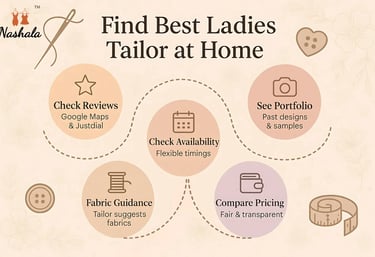 Find the Best Ladies Tailor Near Me at Home