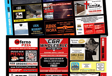 9x12 postcards are delivered directly into the mailboxes of customers at a fraction of the cost