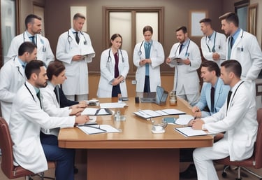 A person wearing a Colorado t-shirt and talking on the phone stands in front of a building with a sign reading 'Banner Strong salutes our Healthcare Heroes'. The building is made of light-colored bricks and the person appears happy.