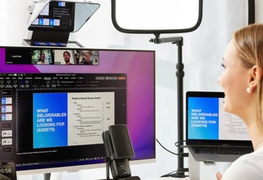Teleprompter para Grabaciones Audiovisuales