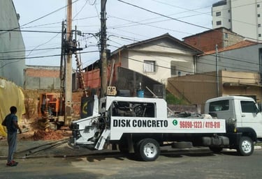 Bombeamento de Concreto 