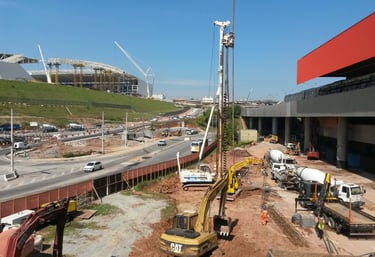 Estaca hélice de Concreto