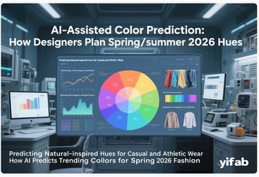 AI-assisted color prediction for SS 2026 fabrics