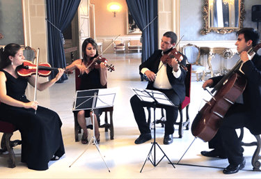 Cuarteto de cuerdas para bodas en Alicante
