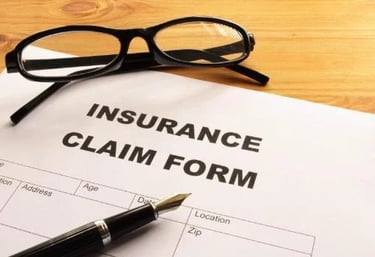 Insurance claim form on desk illustrating common mistakes homeowners make when lodging an insurance claim