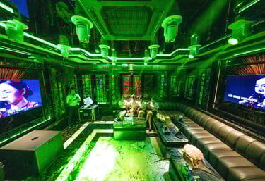 Phòng mini riêng tư, ấm cúng dành cho nhóm nhỏ tại quán karaoke Hà Nội – Monaco