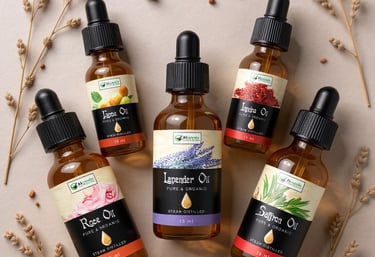 “Alsanafir Herbal Pharma – Pure herbal essential oils for skin, hair, wellness, and therapeutic benefits”