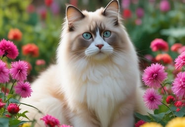 a small black dog wearing a pink hoodie