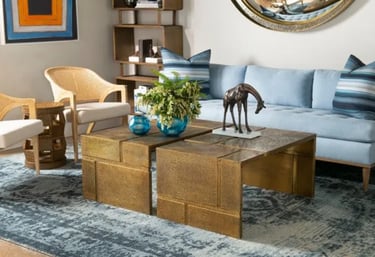 Laiton Maroc Table en laiton