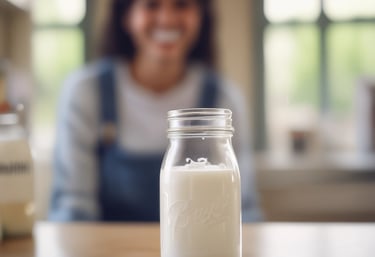 a close up of a baby smiling with its eyes closed