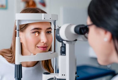 person looking inside machine
