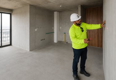 Auditoría de acabados en apartamento frente a constructora