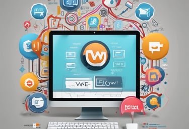 An illustration of workflow automation processes.